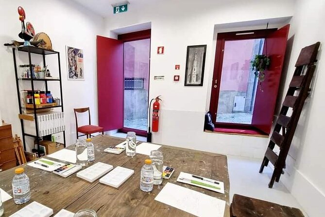 Create Watercolour With Hugo do Lago in Porto - Lago Artes in Sé, where Porto looks like a painting
