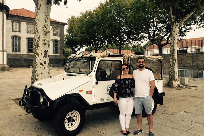 Discover the essence of the classic port UMM military jeep - Livraria Lello and the Photo Center: Art, Design, and Modern Curiosity