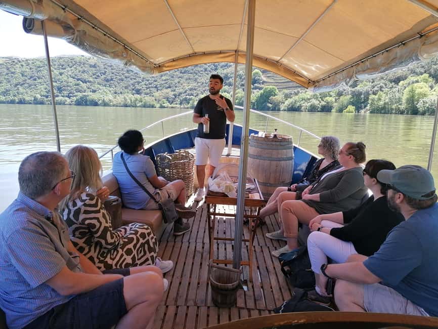 Douro Valley Sunset: 1 Winery visit & 1-h Boat Tour - Provesende winery tasting: red, white, and rosé with food you can actually taste