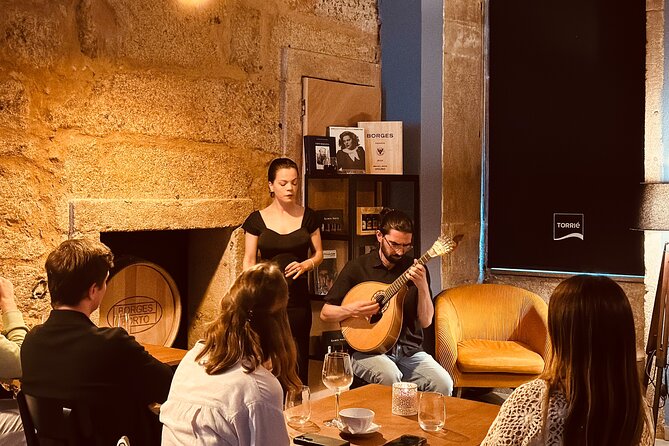 Fado Concert with Welcome Drink - Inside the venue: intimate seating, strong acoustics, and attentive staff