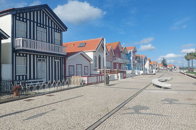 From Aveiro: Costa Nova, Barra, Vista Alegre - Half-Day Trip - Aveiro Lagoon: salt fields, flamingo hopes, and two very different quays