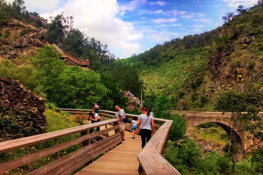 From Porto: Aveiro, Paiva Walkways, & Suspension Bridge Tour - The bridge crossing setup, and why the time slot matters