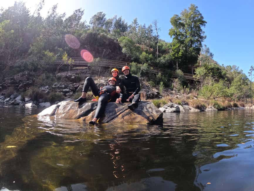 From Porto: Canyoning Experience in Arouca Geopark - Rio de Frades canyoning: jumping, abseiling, and dodging real obstacles