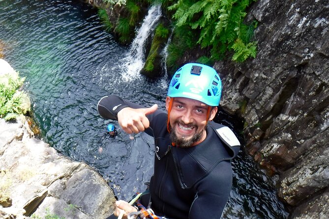 From Porto - Canyoning in Arouca Geopark - Rio Frades highlights: lagoons, waterfalls, rappels, and optional jumps