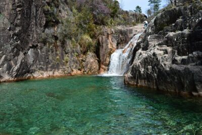 Gerês national Park Waterfalls with luch