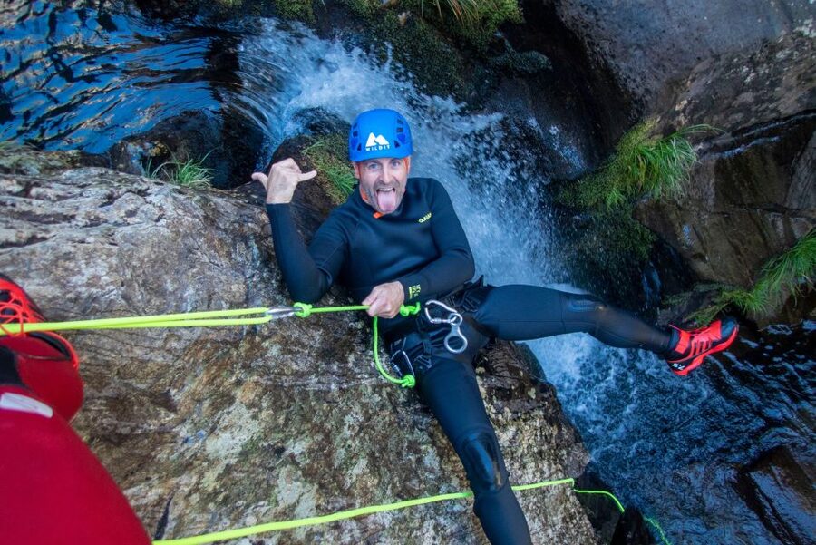 From Porto: Guided Canyoning Tour in Arouca Geopark - Water action and rope work: rappels, jumps, and glissades