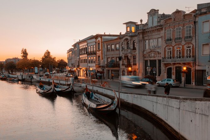 From Porto ↔ Lisbon with up to 4 stops : Aveiro, Nazaré, Óbidos - Aveiro canals, moliceiros, and that soft-egg moment