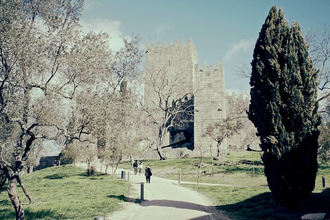 Full-Day Tour to Guimarães and Braga from Porto - Bom Jesus funicular in Braga, where the famous staircase is the main event