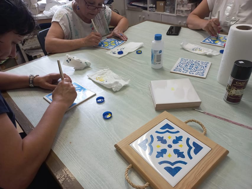 Gaia: Tile painting workshop, Port Wine and Pastel de Nata - Key things to know before you paint