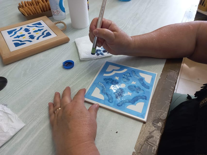 Gaia: Tile painting workshop, Port Wine and Pastel de Nata - Price and value: $35 for 2 hours, with materials and drinks included