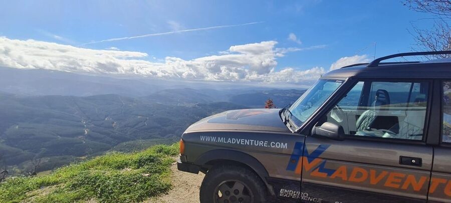Living 4x4 Oporto Montains - Serra de Santa Justa viewpoint stop: short, scenic, and easy