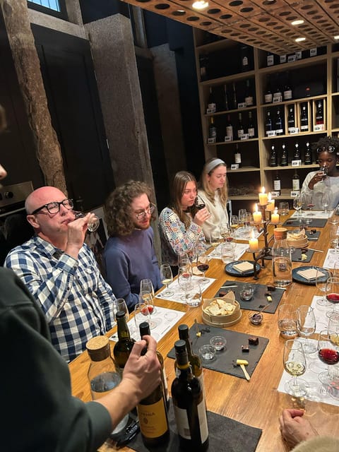 Port Wine class with 3 or 5 Port tasting and pairings - The Port lineup: White, Tawny, Ruby Reserve, and LBV