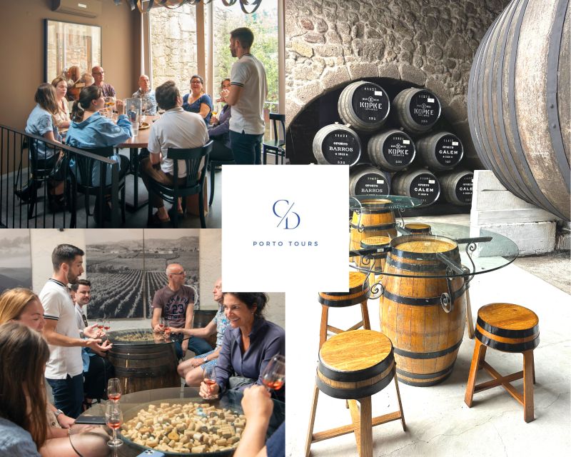 Port Wine Tour | 3 Producers | 7 Wines - Stop 1: A working cellar, Port aging, and barrels that go from 500 to 40,000 liters
