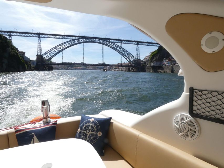 Porto: 6 Bridges Private Yacht Tour with Wine & Snacks - Small rules that help the vibe stay relaxed