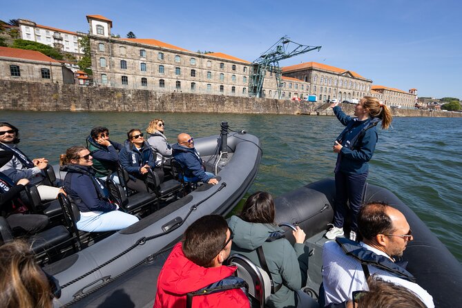 Porto 6 bridges Speedboat Tour along the Douro - Serra do Pilar to Crystal Palace Gardens, by Way of Terraces and Steps