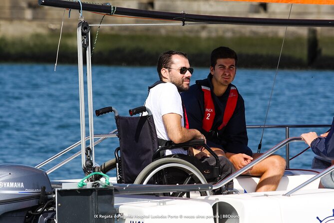 Porto Accessible Sailing Tour - Théophile Seyrig, Gustavo Eiffel, and Dom Luís I from below