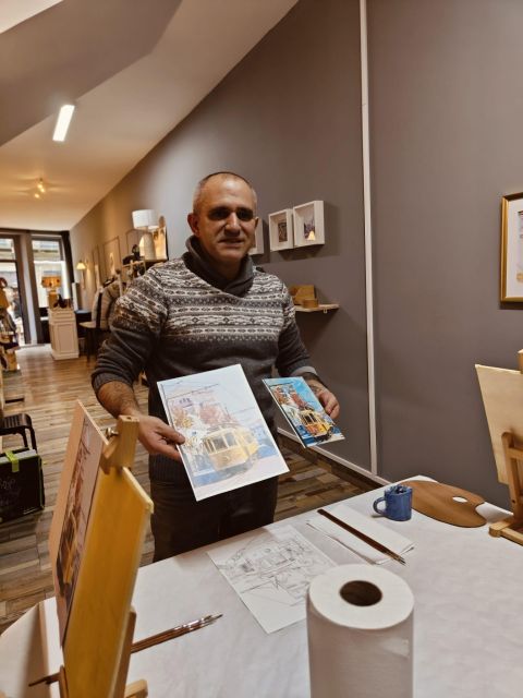 Porto: Acrylic and Oil Painting Class with a Local Artist - Timing and What Happens During the 2.5 Hours
