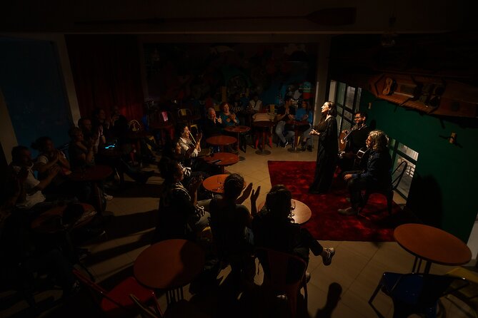 Porto: Authentic Fado Music by the River - The Show Itself at Cais do Fado (Singer, Guitarists, and That Close Seating)