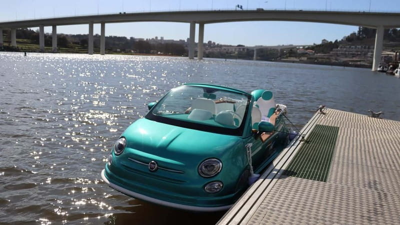 Porto: Bridges Cruise in a Fiat 500 Limited Edition Boat - Why the Fiat 500 boat makes the Douro cruise feel special
