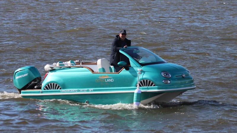Porto: Bridges Cruise in a Fiat 500 Limited Edition Boat - Your one hour route: from Arrábida Bridge to Freixo Bridge
