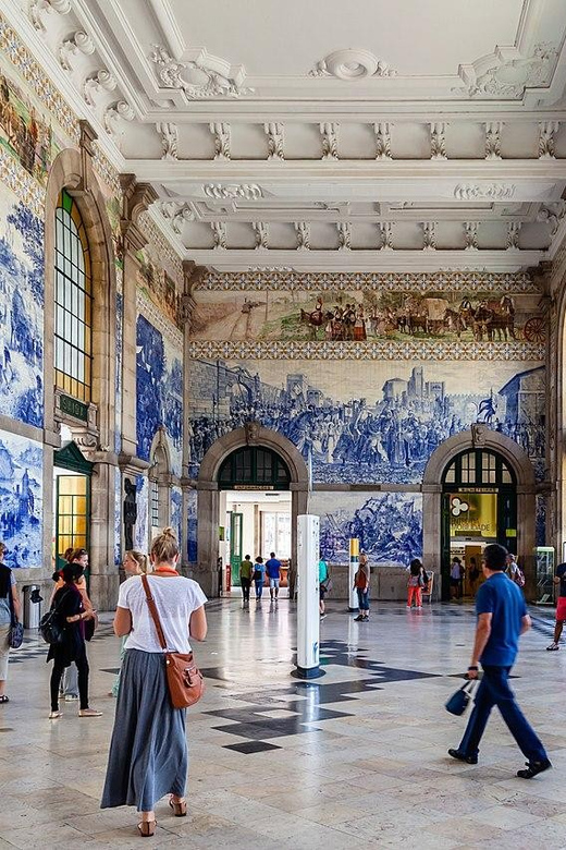 Porto by Foot: Discover the City's Soul - São Bento Railway Station: reading Portugal through azulejos