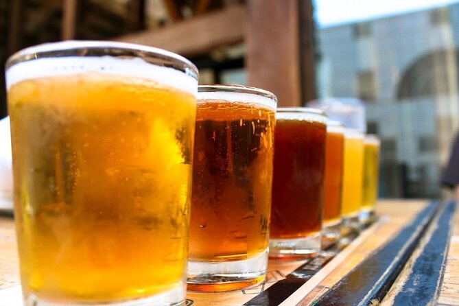 Porto: Craft Beer Tasting Tour with Local Snacks - Stop 3: A beer garden tasting with 4 more production-line beers and snacks
