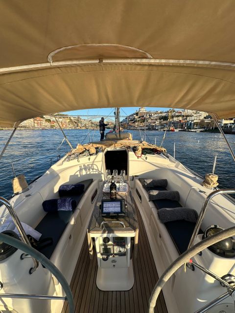 Porto: Douro river Boat tour with wine tasting (small group) - From Estuary to the Sea: Palm Trees, Immensity, and Dolphins If Lucky