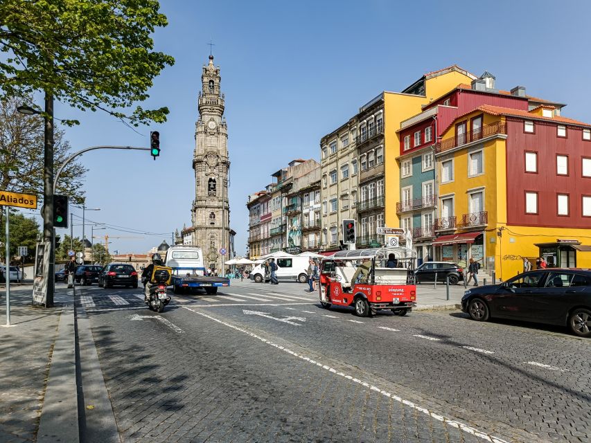 Porto: Guided Tour by Tuk-Tuk & Optional Douro River Cruise - Sao Bento Station to Clerigos Tower, the classic hits you’ll pass