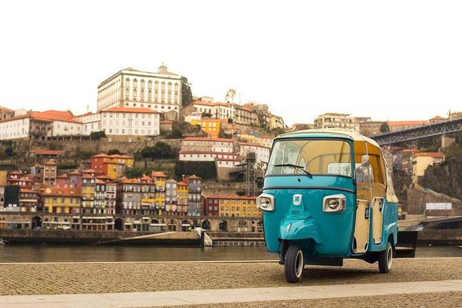 Porto Half Day Private Tuk Tuk Tour - Starting point and the tuk tuk setup you should expect