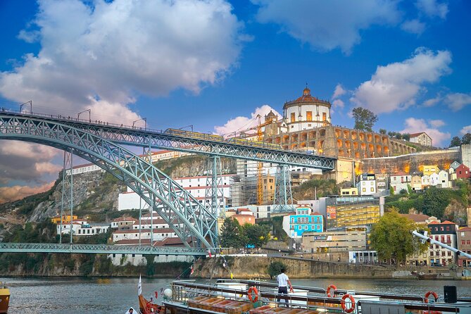 Porto Half Day Private Tuk Tuk Tour - Dom Luís I bridge: ferried by Metro, still the star