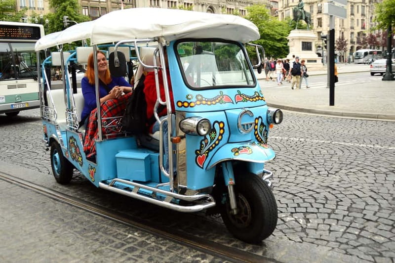 Porto: Historic Center Tuk-Tuk Tour - 50 Minutes in Porto’s Historic Center, Up Close