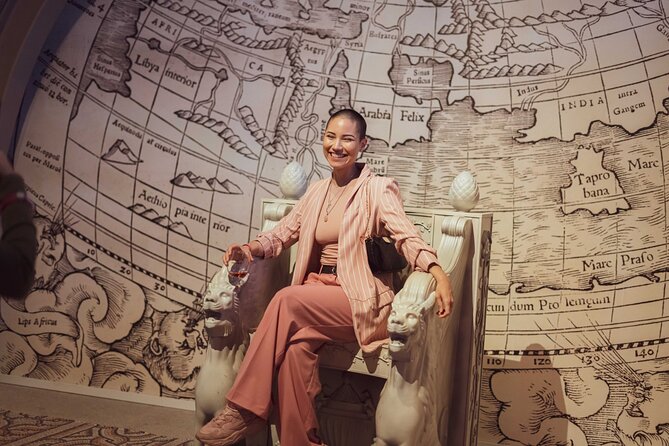 Porto: Pink Palace - Immersive Rosé Wine Museum with 5 Tastings - Audio guide in English: a museum you can do at your pace