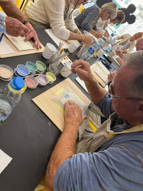 Porto: Portuguese Azulejo Tile Painting Workshop with Wine - Price and value of a $42 handmade ceramic souvenir
