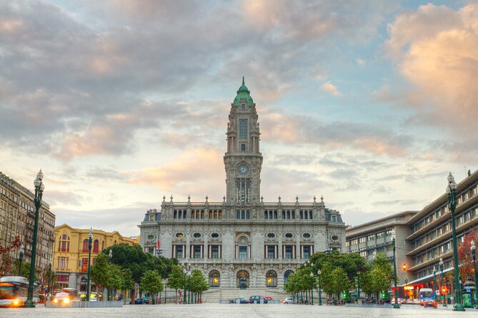 Porto: Private e-Bike Journey Through Historic Center - São Bento tiles, Livraria Lello design details, and the Sé Cathedral district