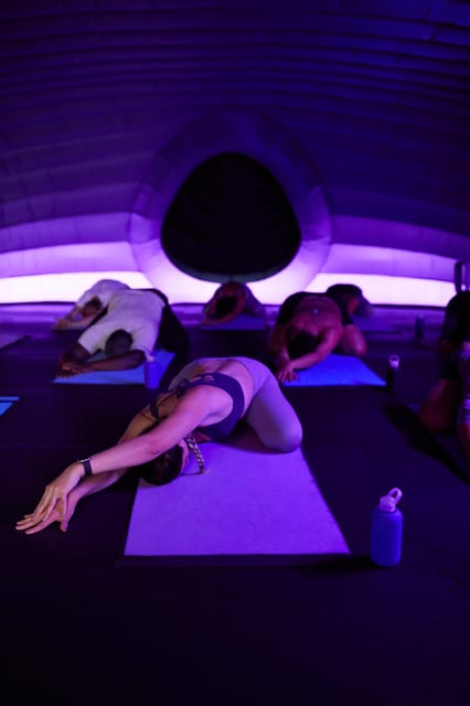 Porto: Private Hotpod Yoga Class - Inside the Purple Pod: The 1-Hour Class Flow