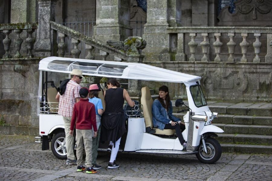 Porto: Private Sightseeing Tour by Electric Tuk Tuk - Ribeira and the Douro River: old Porto along the waterfront
