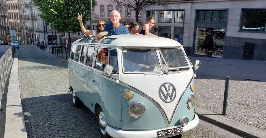 Porto: Private Sightseeing Tour by VW Kombi (2–8 People) - Monuments and bridges: what you see from the van that you will remember later