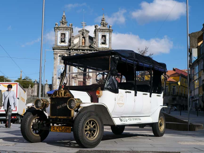 Porto: Private Tour of the Historic City in a Ford T Car - Cálem Port tasting, plus how to enjoy it without pressure