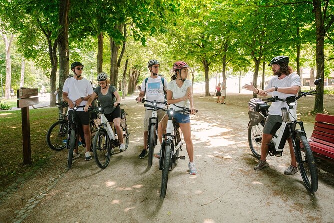 Porto Riverbank E-Bike Tour - Atlantic Coast, Gardens - Massarelos tile panels and São Francisco’s gold leaf: the church stops that actually land