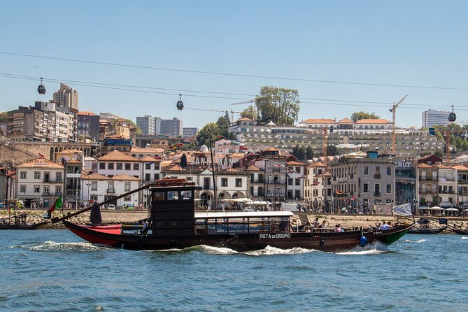 Porto Six Bridges Panoramic Cruise on the Douro River - Ponte D. Maria Pia and Dom Luís I, the two you’ll recognize instantly