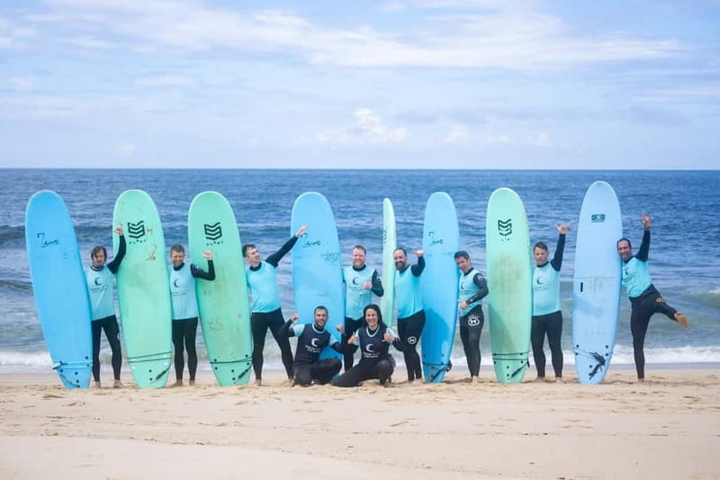 Porto: Surf Lesson with Transportation at Ocean Origin - Meeting point, pickup, and the one rule that saves headaches