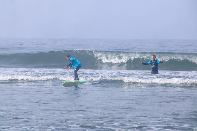 Porto Surf Lessons with transportation - Ocean conditions set the schedule: the real reason the start time can change