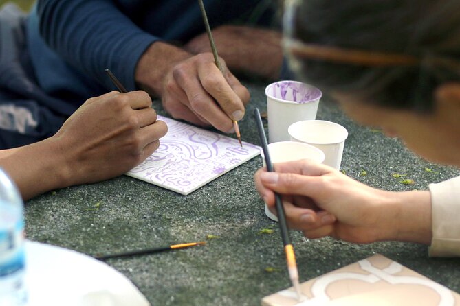 Porto Tile Painting Workshop in artist studio - Price and Value: Why $40 for a Made-By-You Tile Can Feel Fair