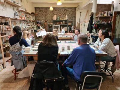 Tile Painting Workshop with Tea and Port Wine