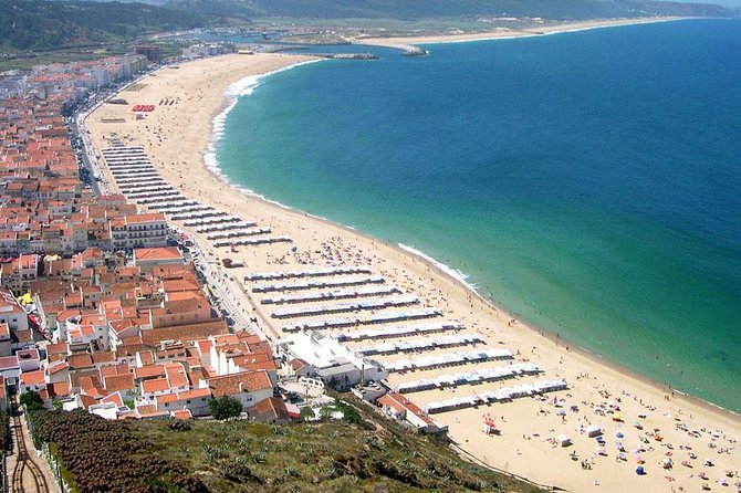 Porto to Lisbon up to 5 stops Aveiro Coimbra Fátima Nazaré Óbidos - Stop 6: Óbidos Castle views and medieval lanes in about 1 hour