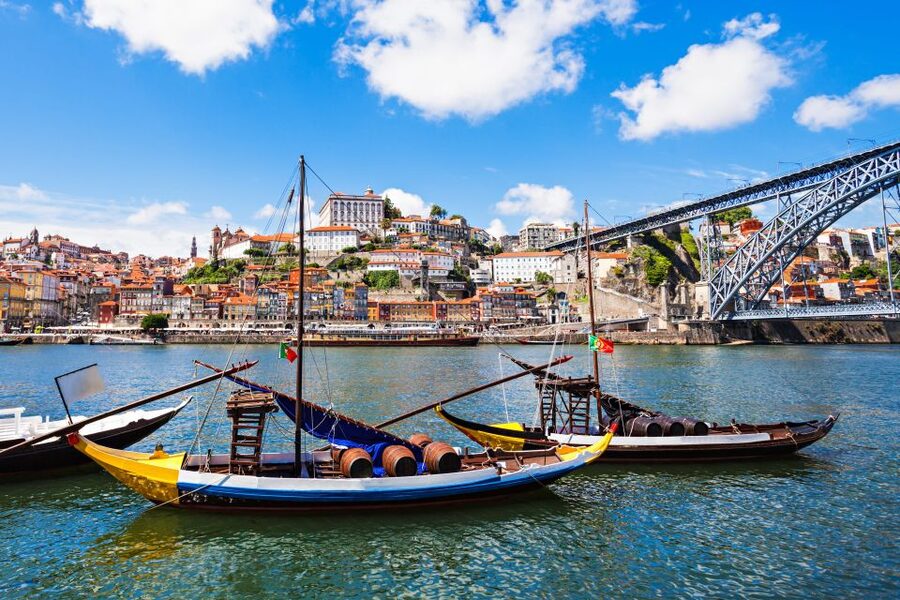 Porto: Tuk-Tuk Tour, Douro River Cruise, and Wine Tasting - The Rabelo River Cruise and the Six Bridges From the Water