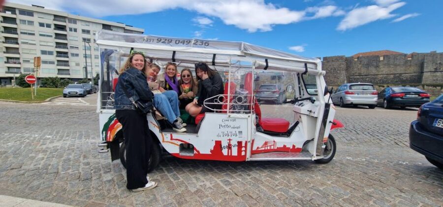 Porto: Tuk tuk Tours with Port Wine Tasting - Price and value: $88 per group up to 3 people
