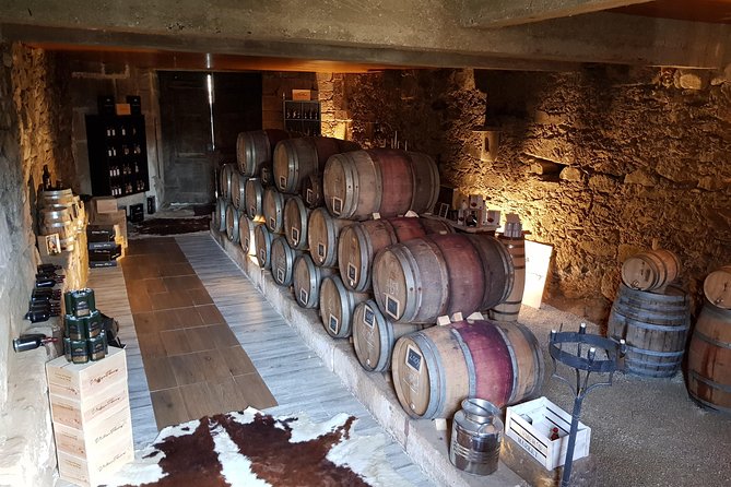 Private Douro Valley visit to three vineyards with Lunch from Porto - The cellar finale in Sabrosa: Port tasting to wrap the day