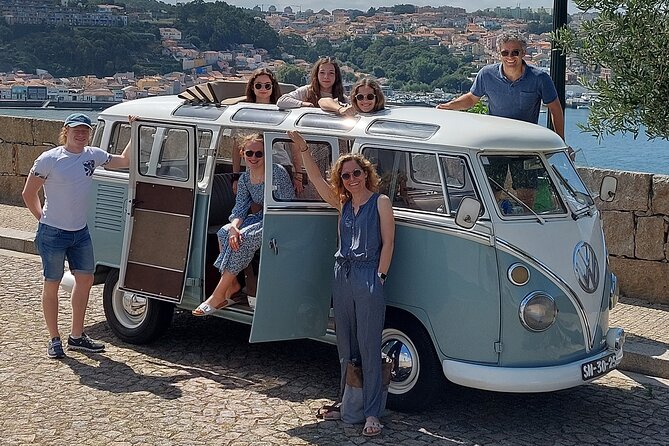 Private Porto Sightseeing by Vintage VW Kombi (up to 8 people) - The city route from Foz to downtown to Gaia
