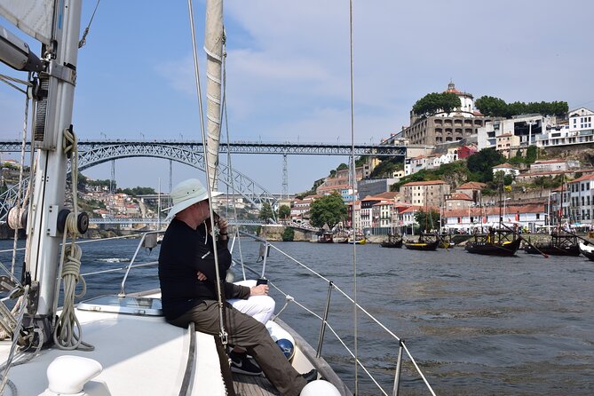Private Sailing Charter in Porto - On board with Captain Raul: snacks, drinks, and real sailing time